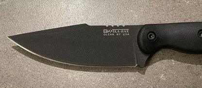 Ka-Bar BK18 BLACK Becker Harpoon 1095 Steel Blade Knife 4.625" w/Sheath USA New with Box